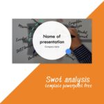 Clean SWOT Analysis Template Powerpoint Free – MasterBundles