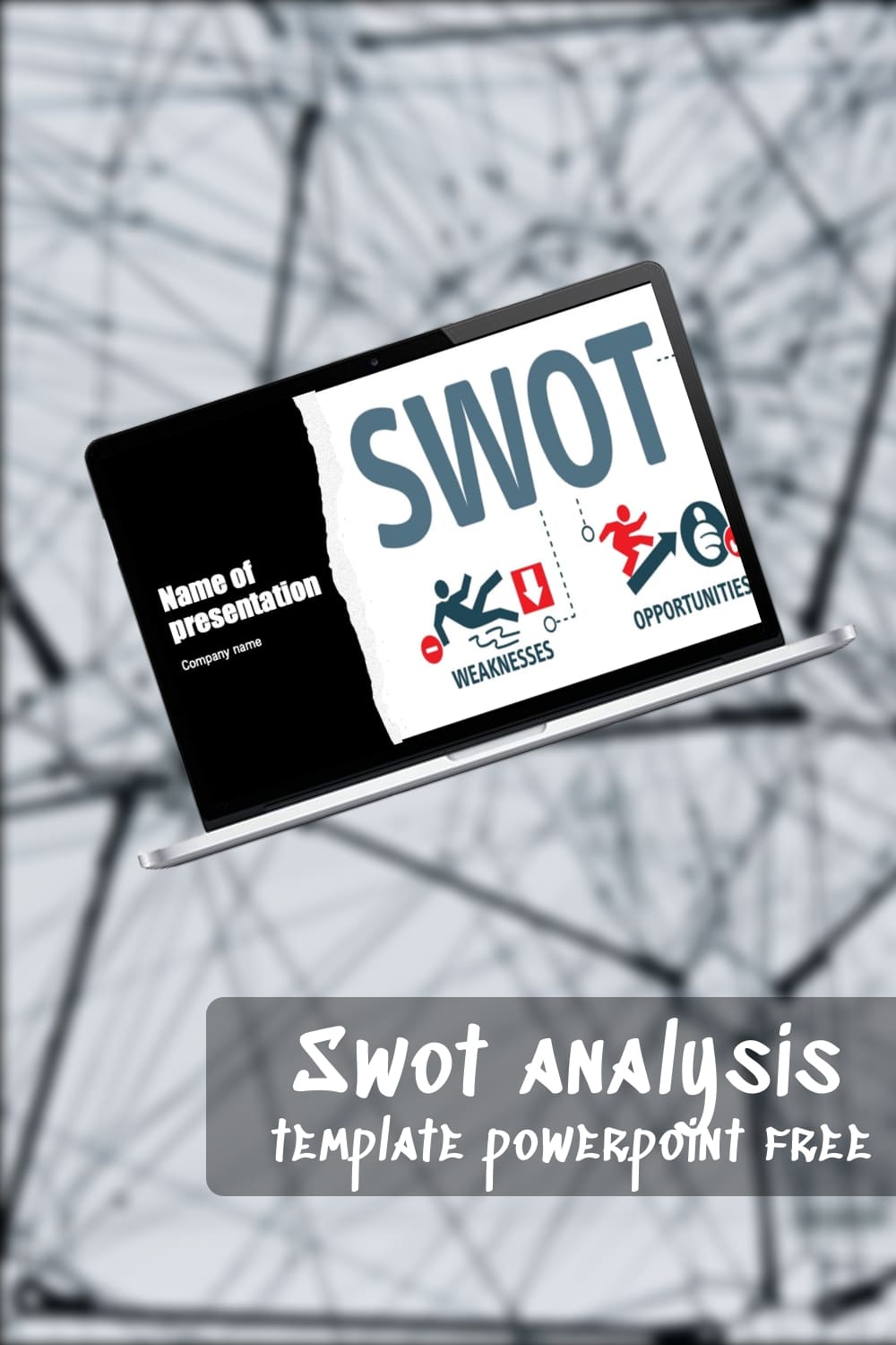 Pinterest of SWOT Analysis Template Powerpoint.