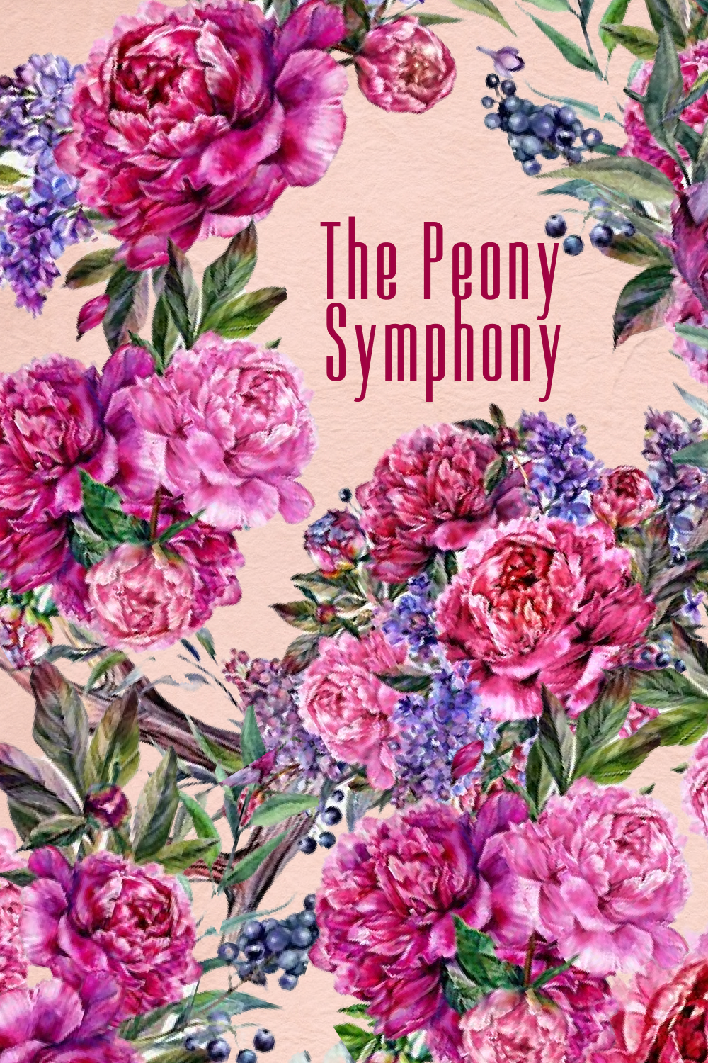 The peony symphony.