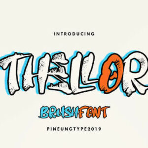 thellor creative fresh font cover image.