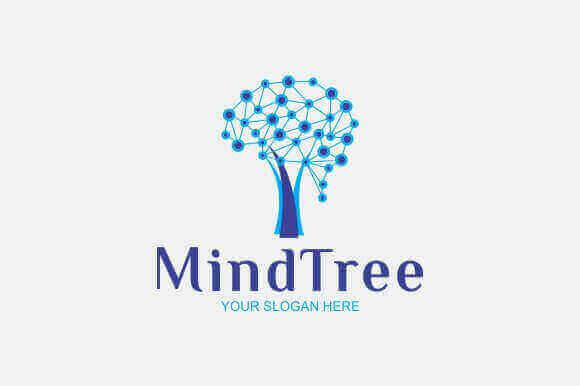Mind Tree in Blue Color.