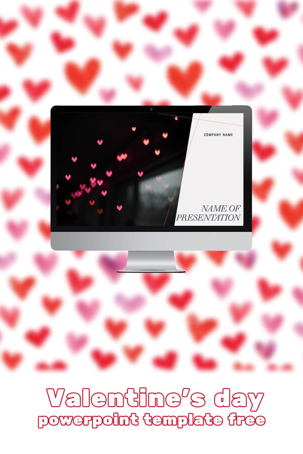 Pinterest of Valentines Day Powerpoint Template.