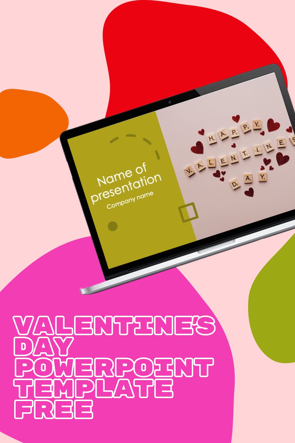 Pinterest of Valentines Day Powerpoint Template.