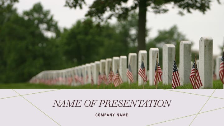4 Veterans Day Powerpoint Template Free.