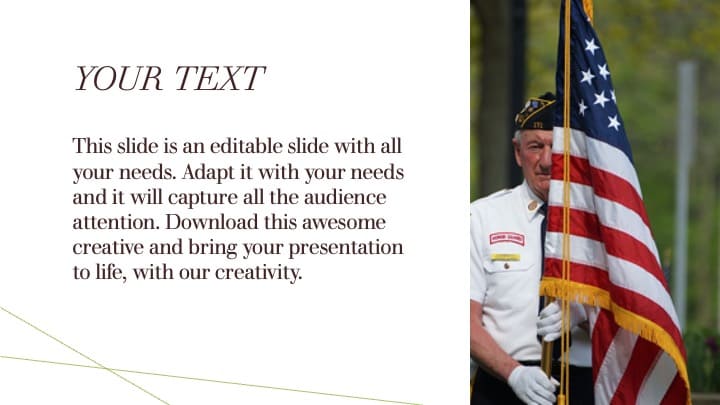 5 Veterans Day Powerpoint Template Free.