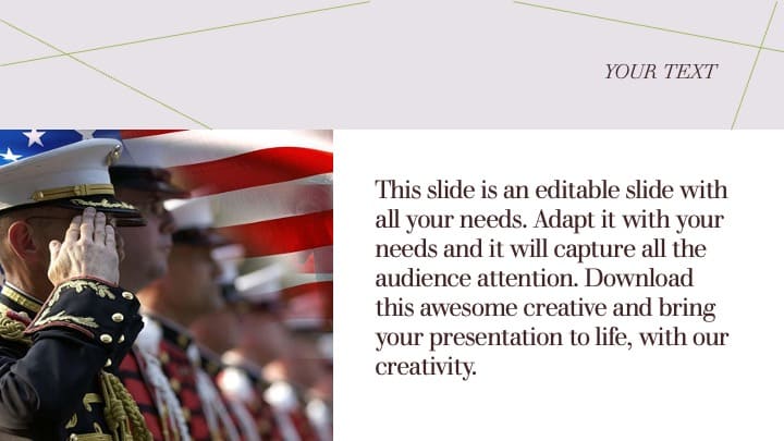 1 Veterans Day Powerpoint Template Free.