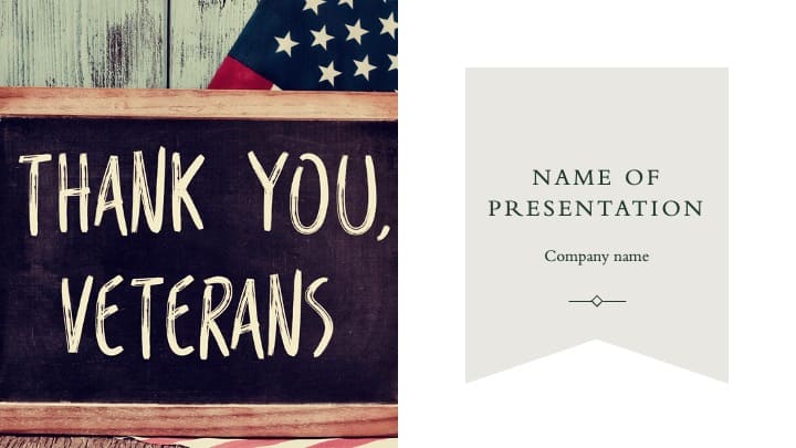 4 Veterans Day Powerpoint Template Free.