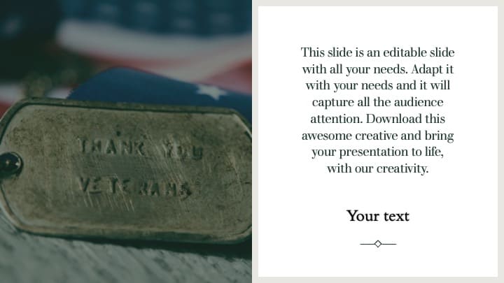 2 Veterans Day Powerpoint Template Free.