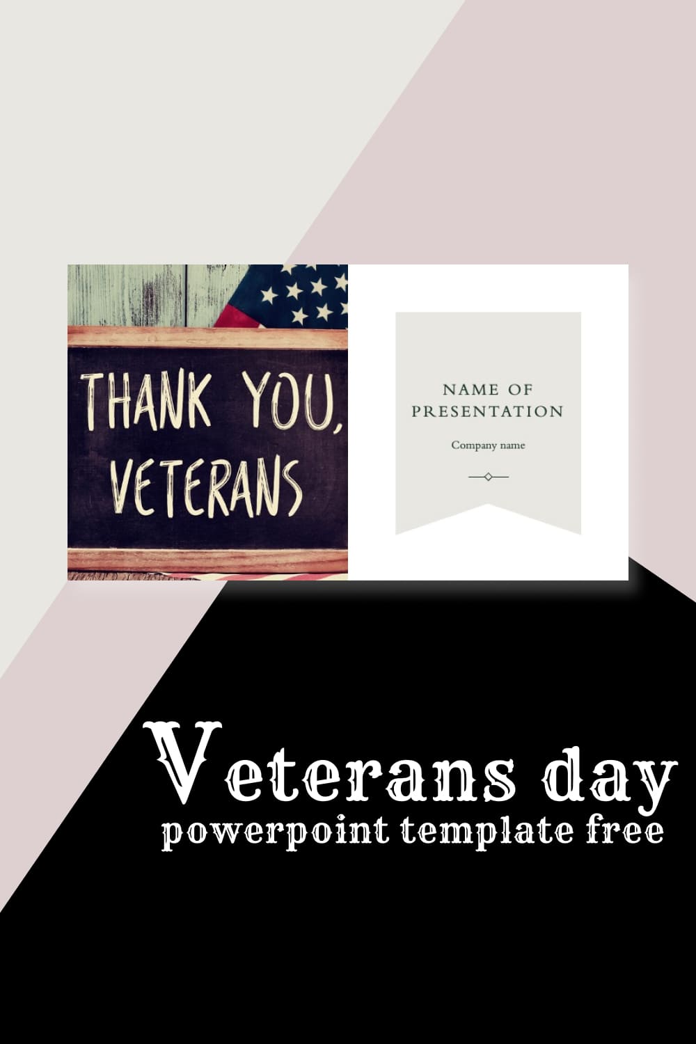 Pinterest Veterans Day Powerpoint Template Free.