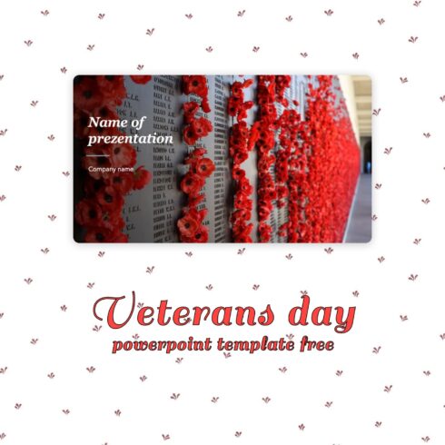 1500 1 Veterans Day Powerpoint Template Free.