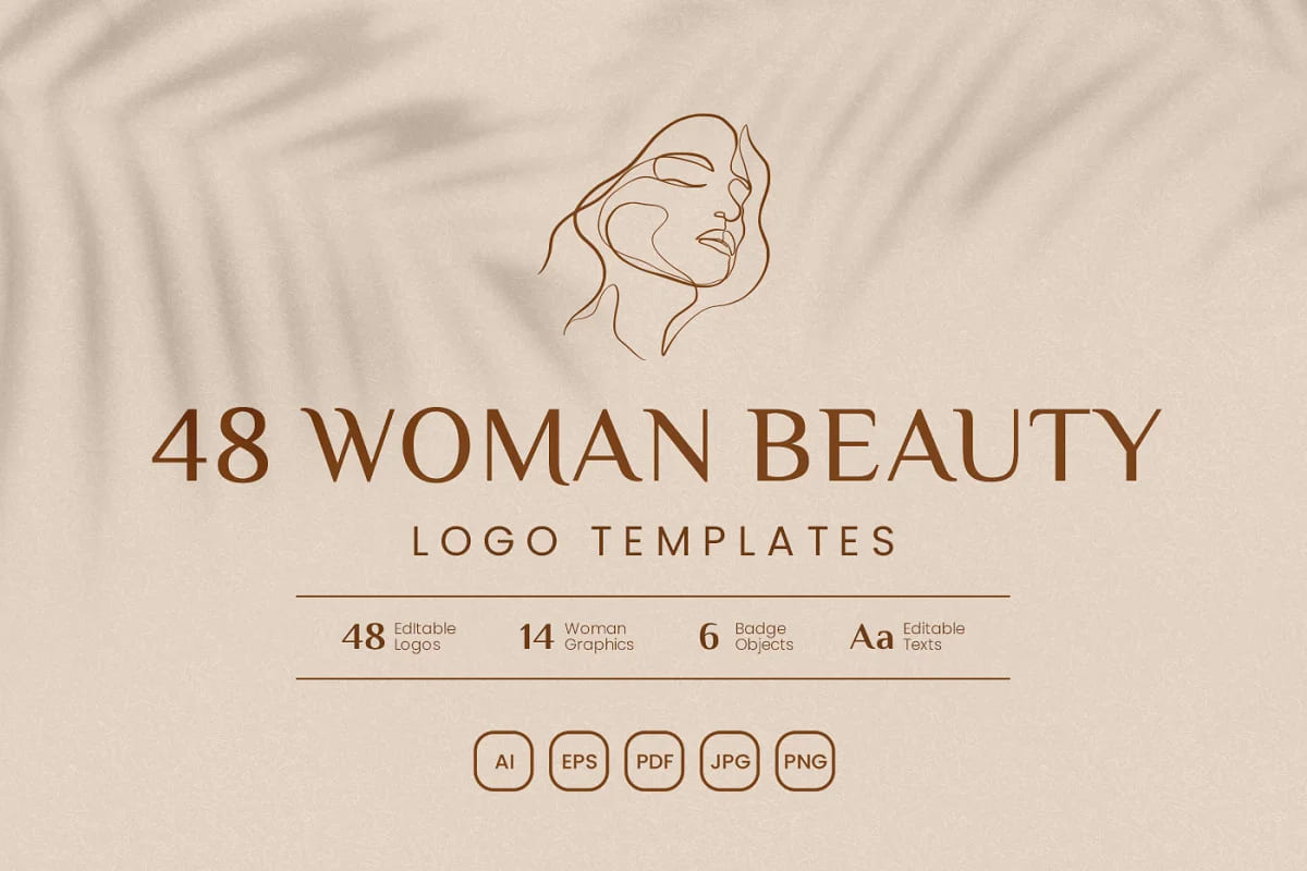 woman logo graphics.