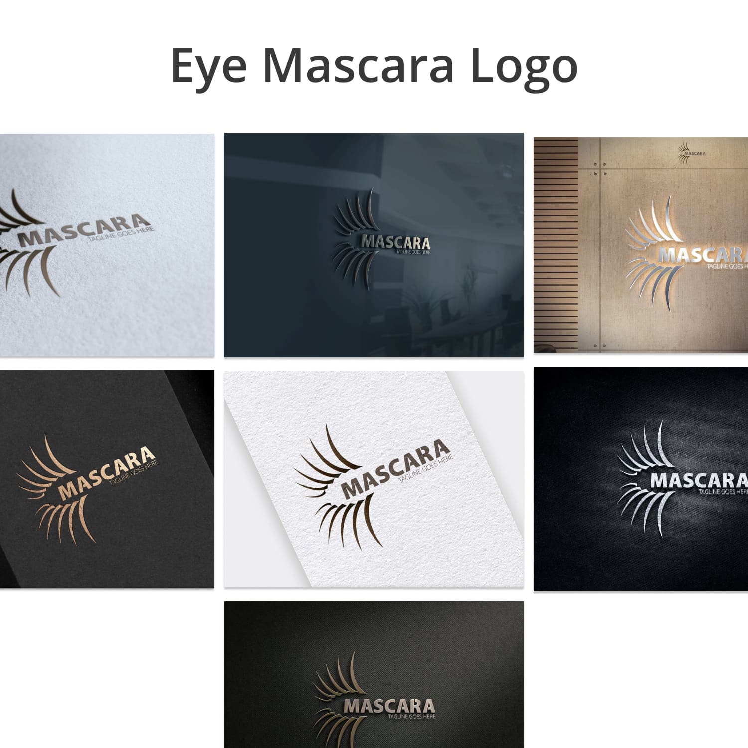 Eye Mascara Logo cover image.