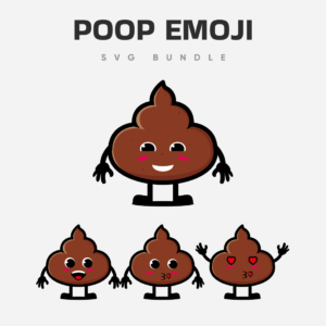 Poop Emoji SVG - MasterBundles