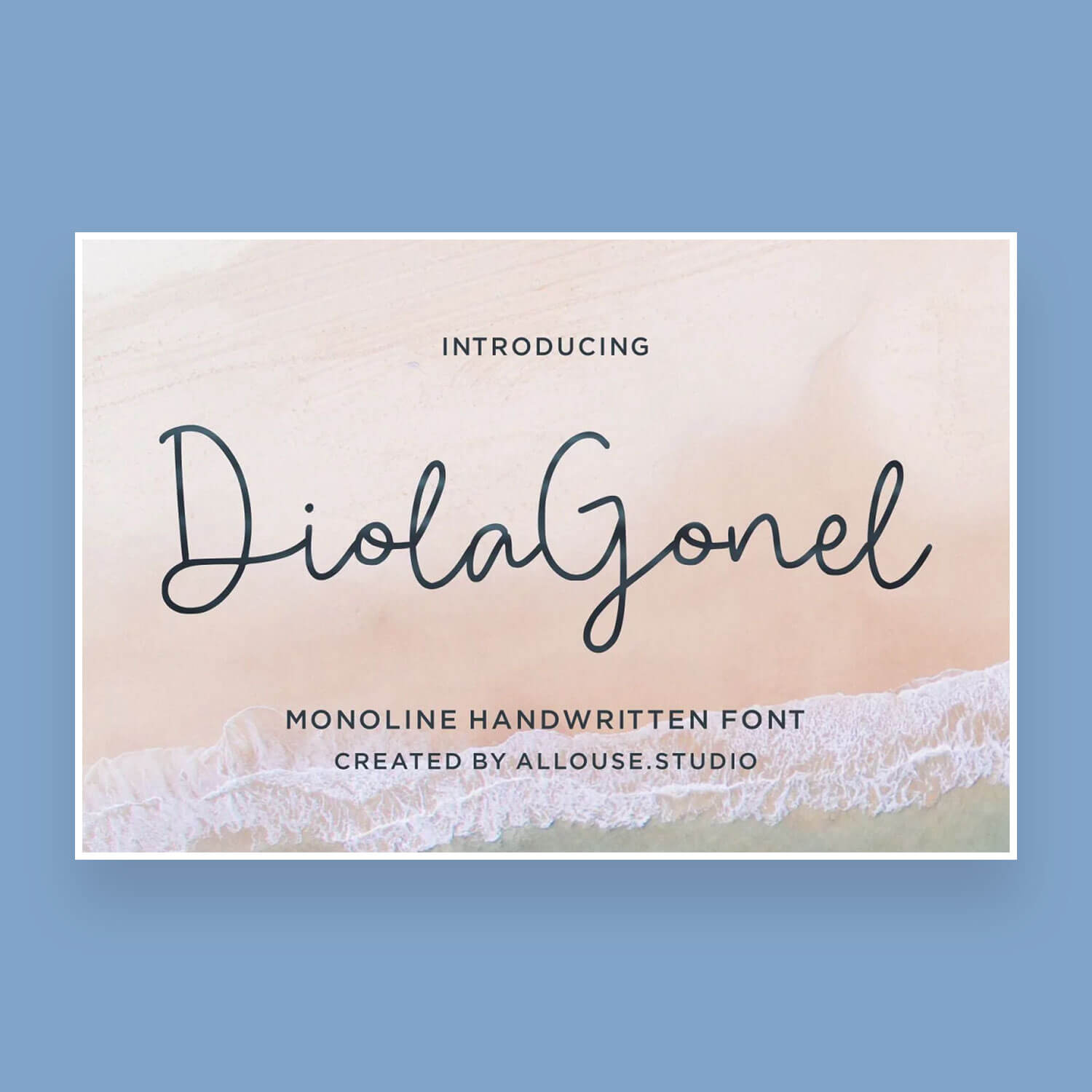 Introducing Diolagonel Font.