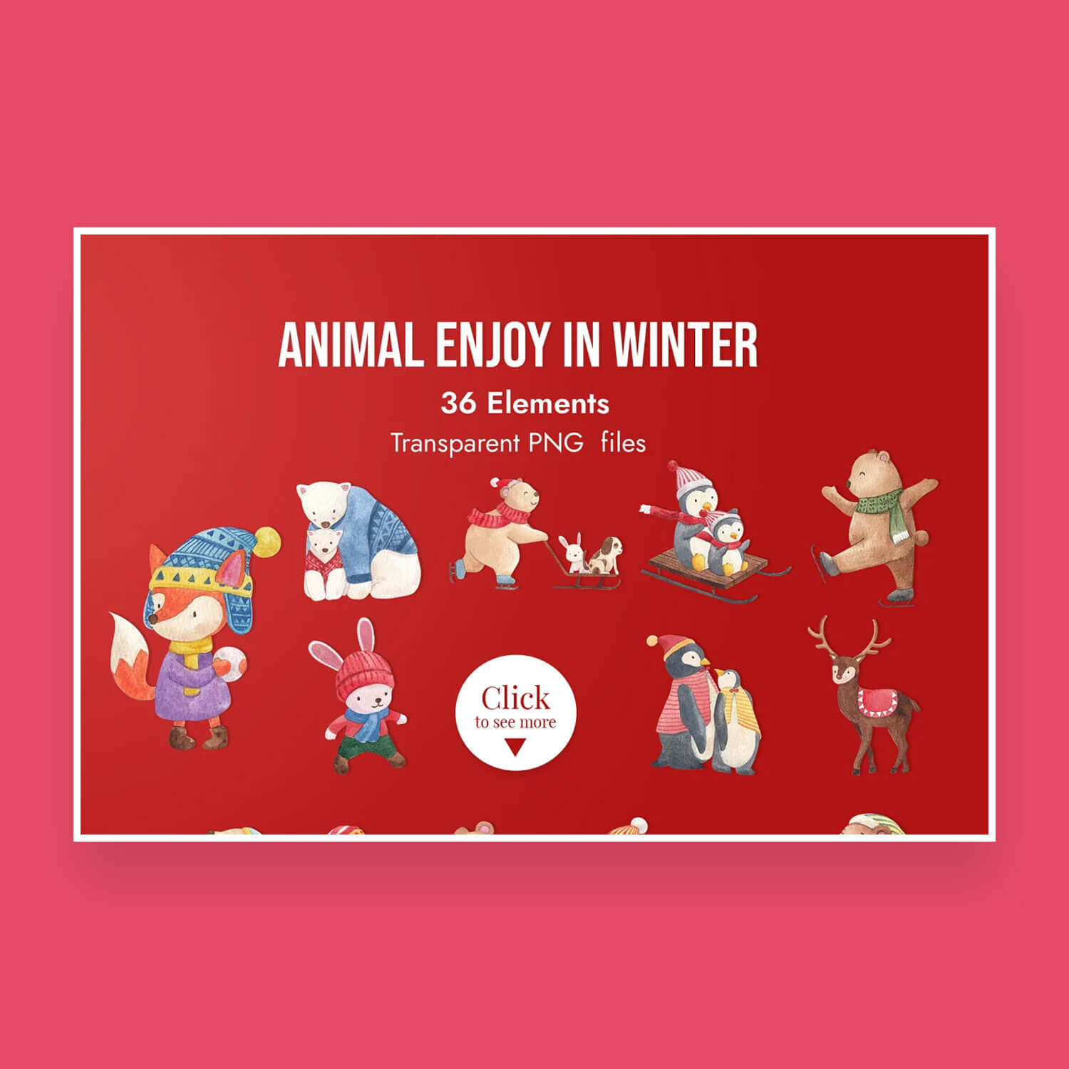 36 Elements Animals Enjoy in Winter.