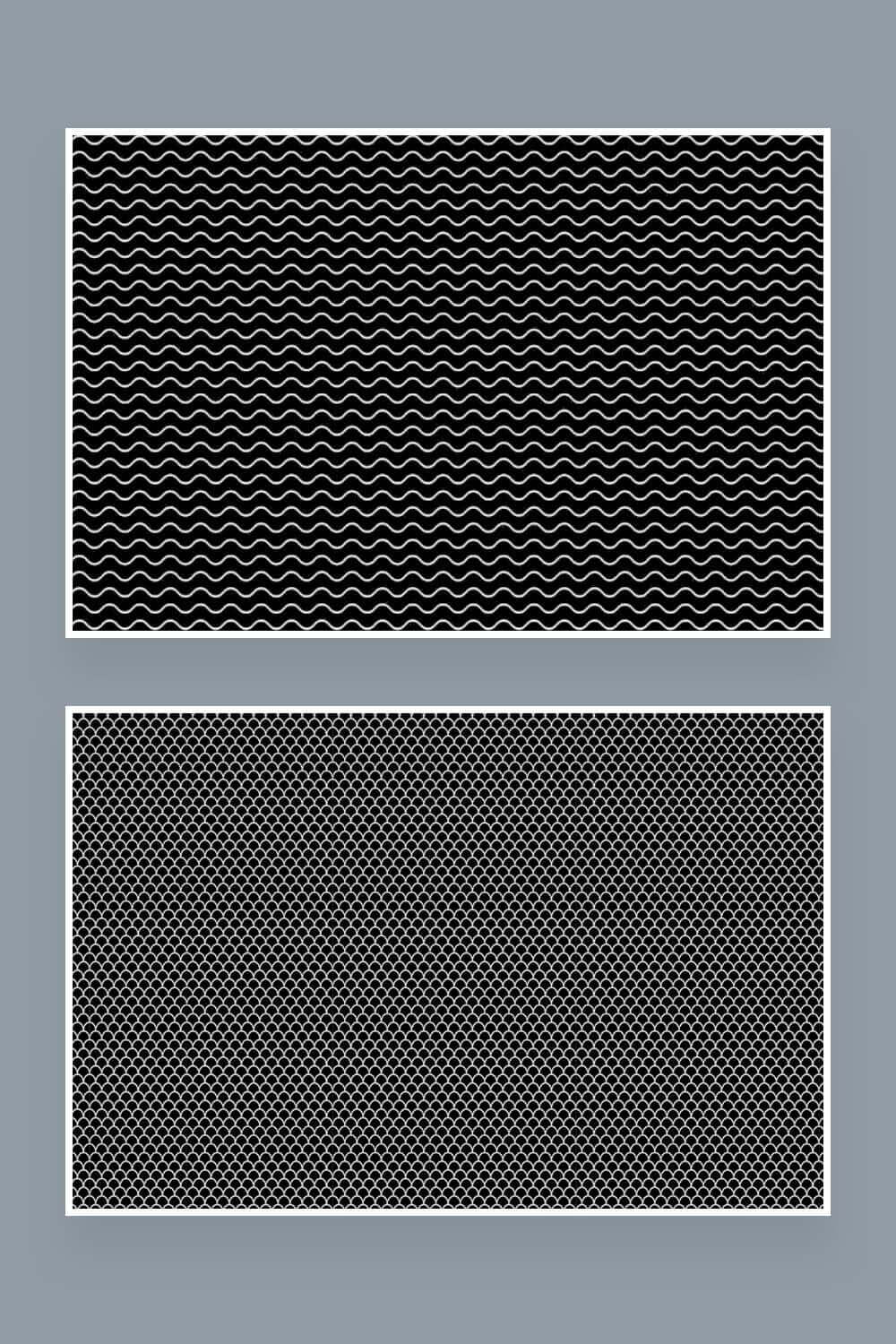 Two Picture of Seamless Patterns.