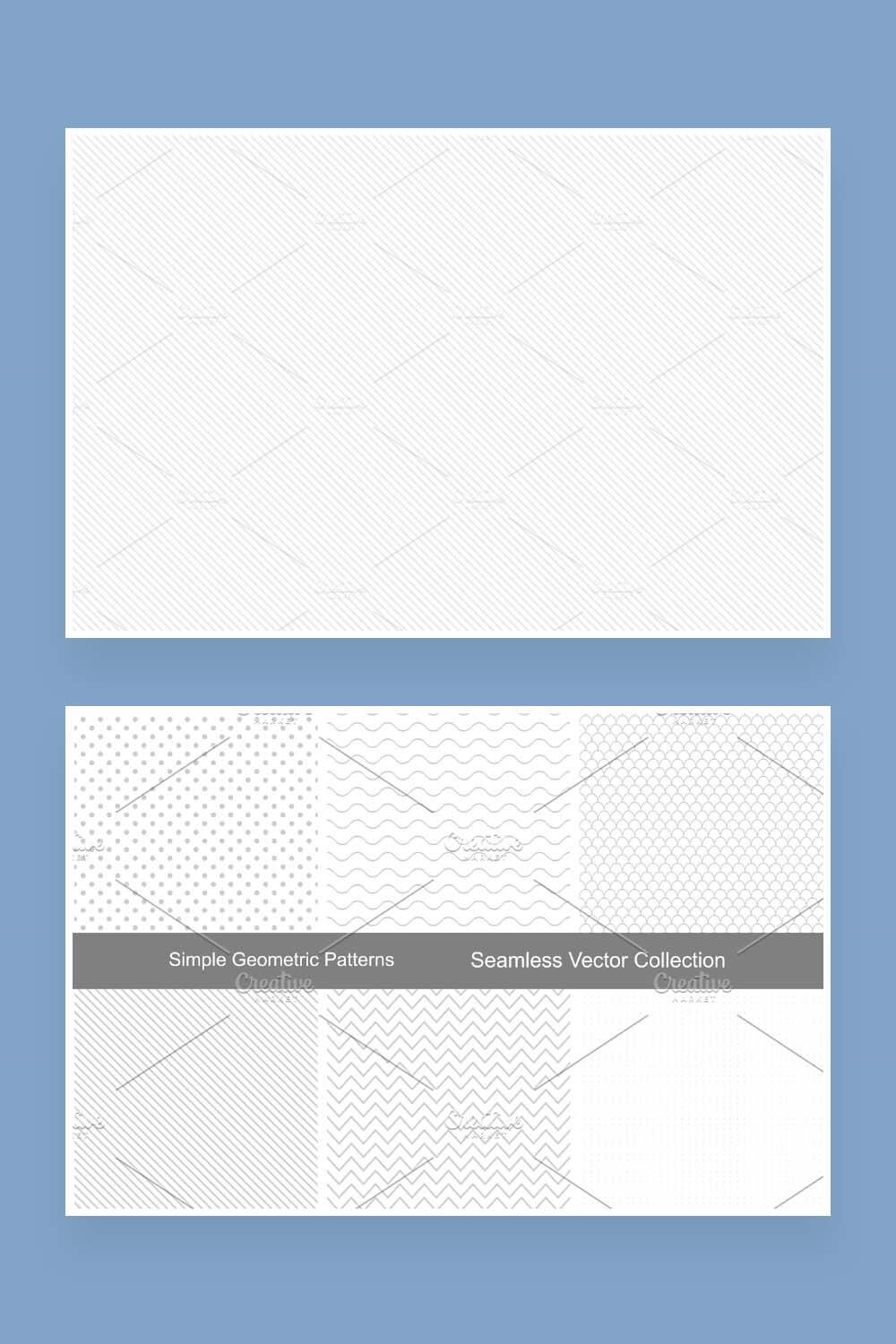Seamless Geometric Patterns for Pinterest.