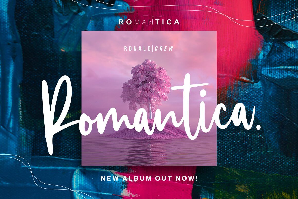 Romantica, Ronald Drew, New Album out Now.
