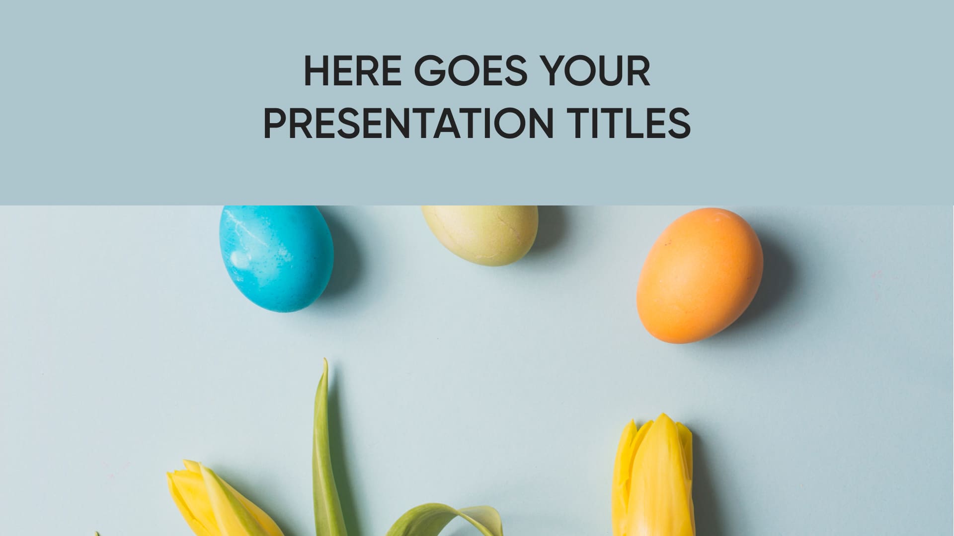 Free Easter Powerpoint Template 1.