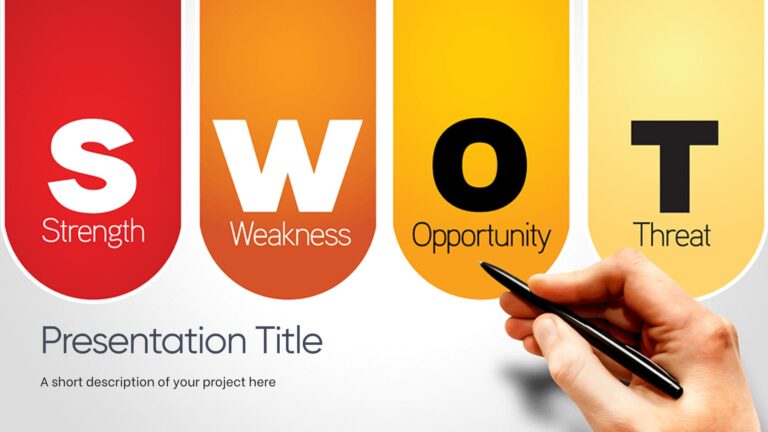 Free SWOT Analysis Business Template Powerpoint – MasterBundles