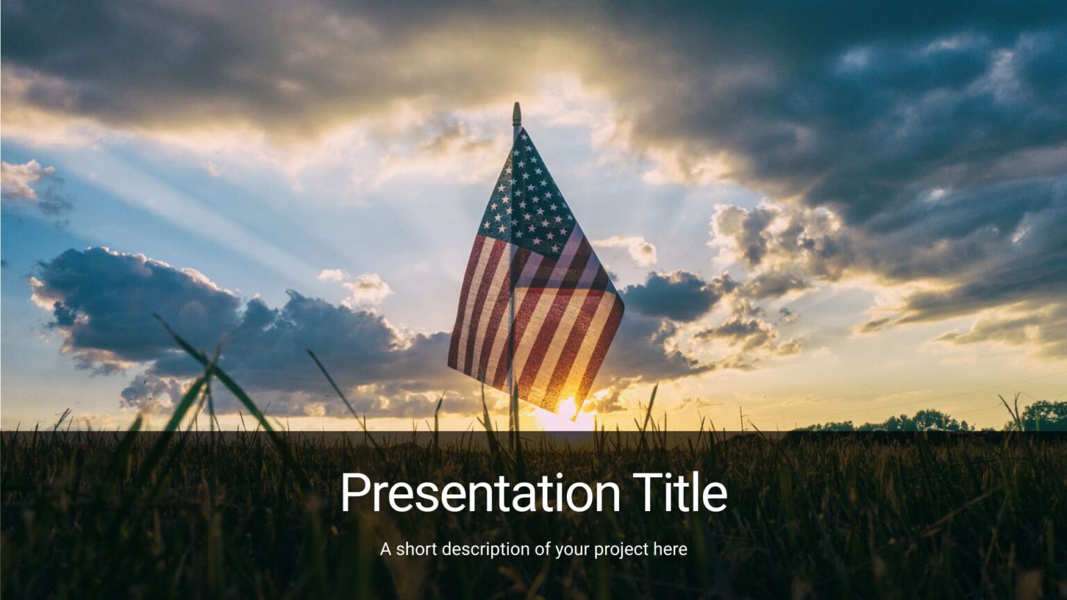 Free Veterans Day Powerpoint Template Patriotic Masterbundles