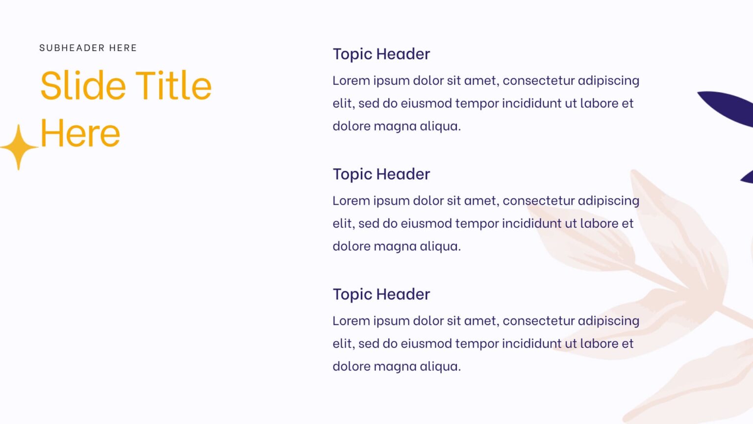 Free Yellow Spring Powerpoint Template – MasterBundles