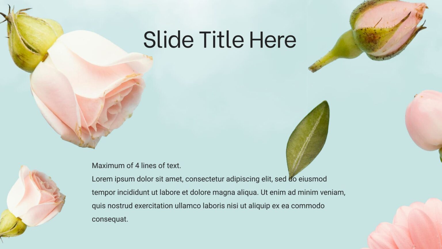 Green Spring Powerpoint Template Free – MasterBundles
