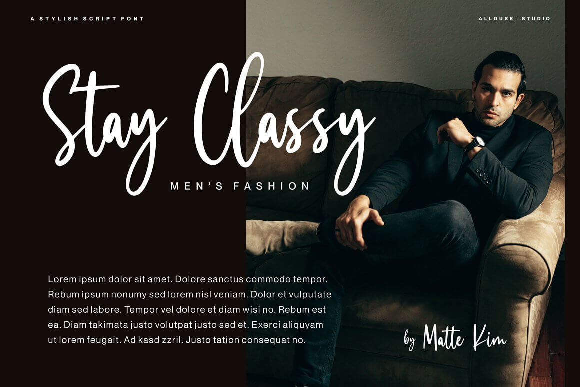 Mens Fashion: "Stay Classy".