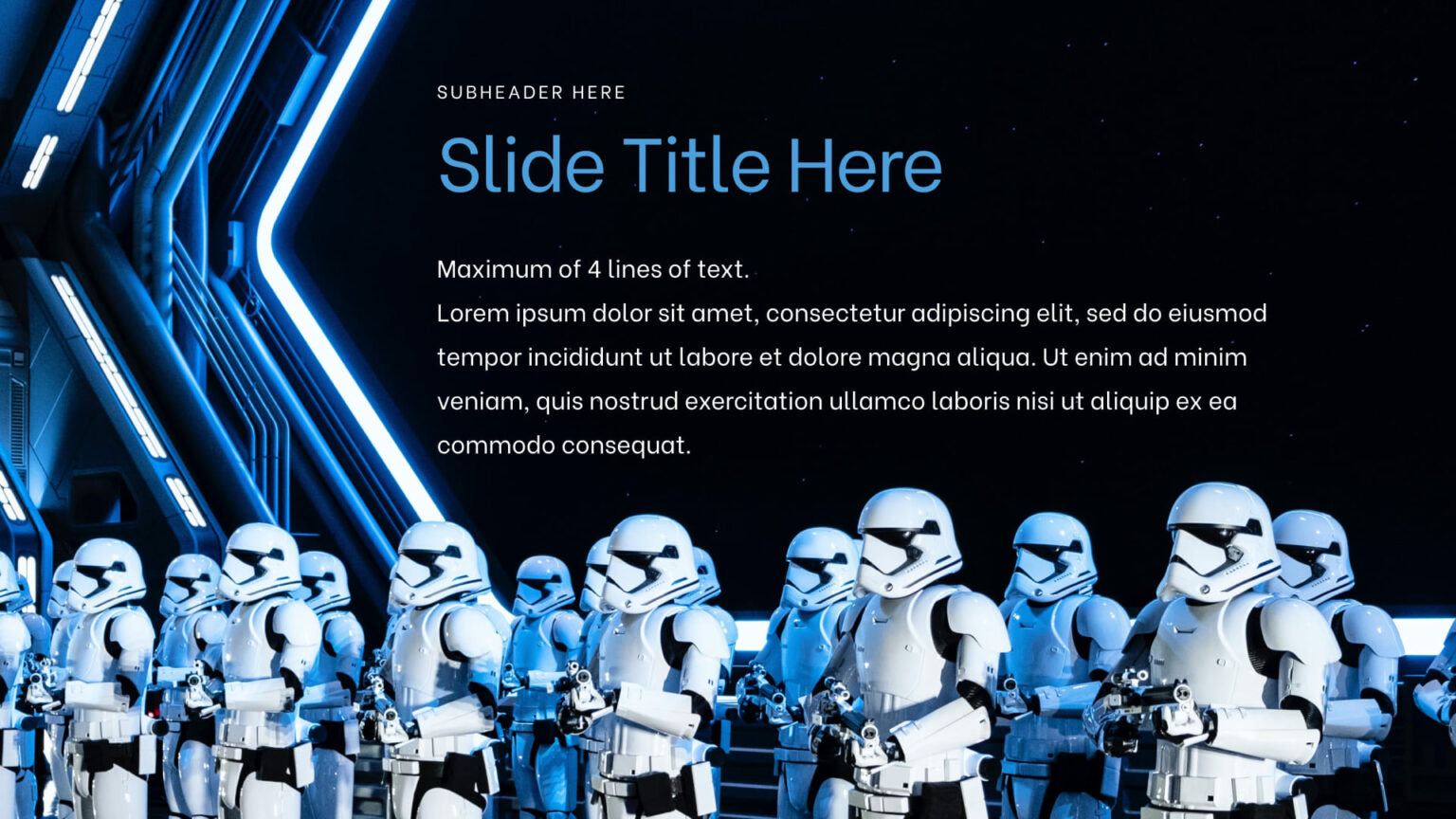 Star Wars Powerpoint Template Free MasterBundles