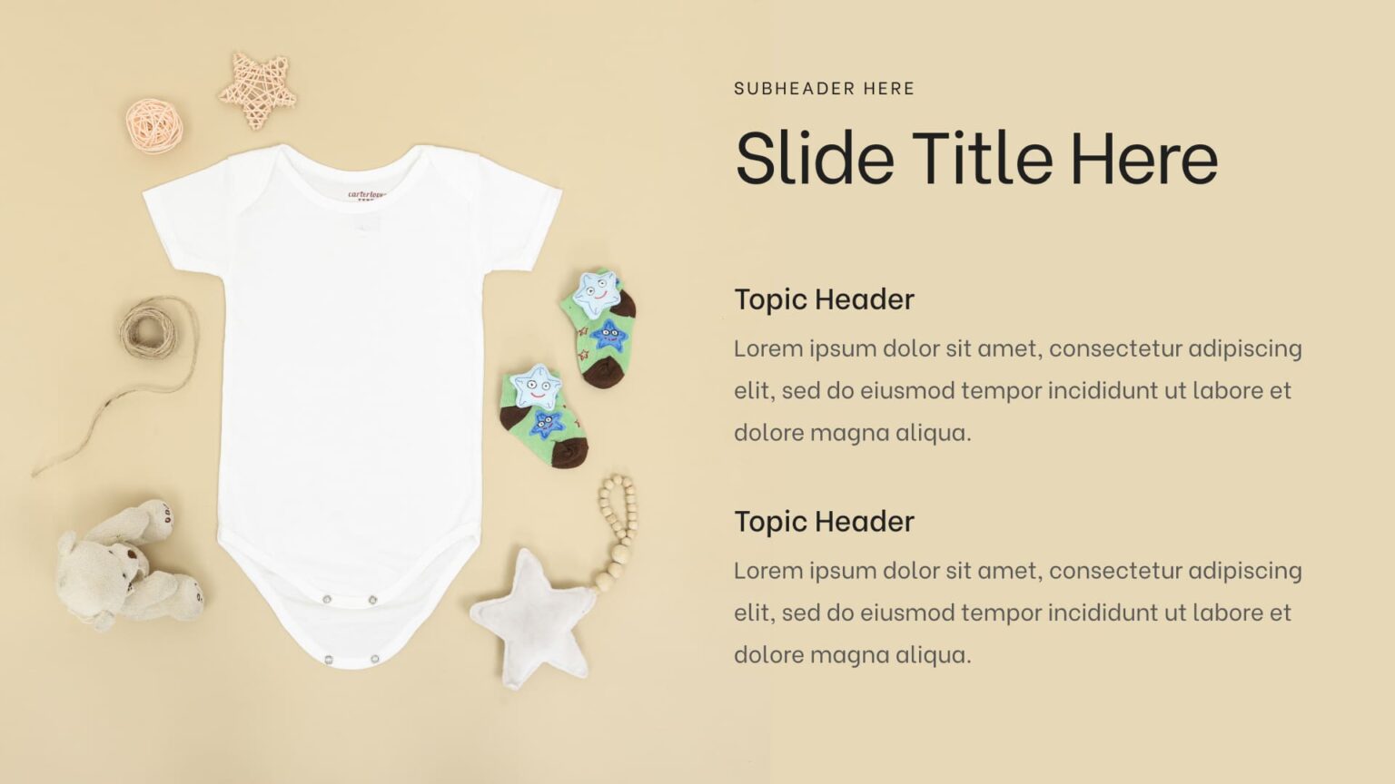 Free Baby Shower Powerpoint Template MasterBundles