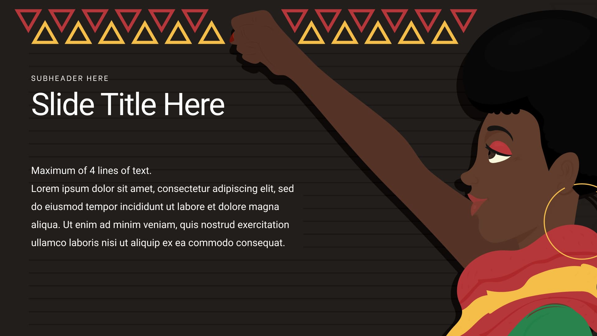 5 Black History Powerpoint Template Free.