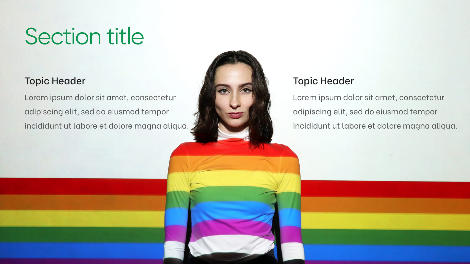 5 Free LGBT Powerpoint Template.