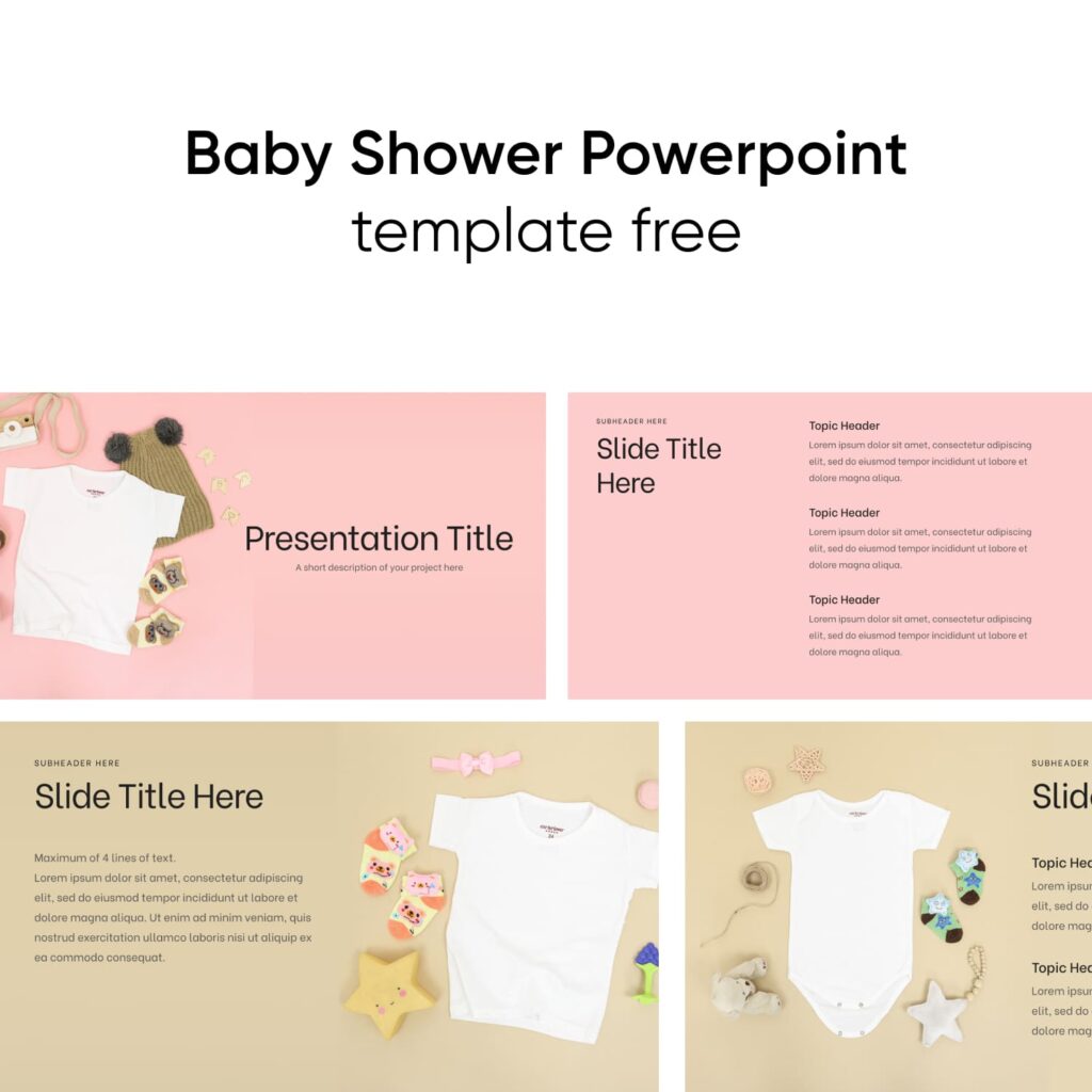 Free Baby Shower Powerpoint Template MasterBundles
