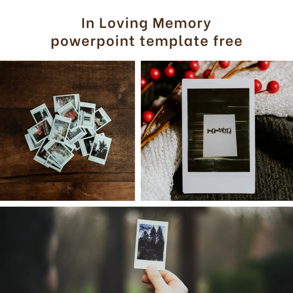 Modern In Loving Memory Powerpoint Template Free MasterBundles