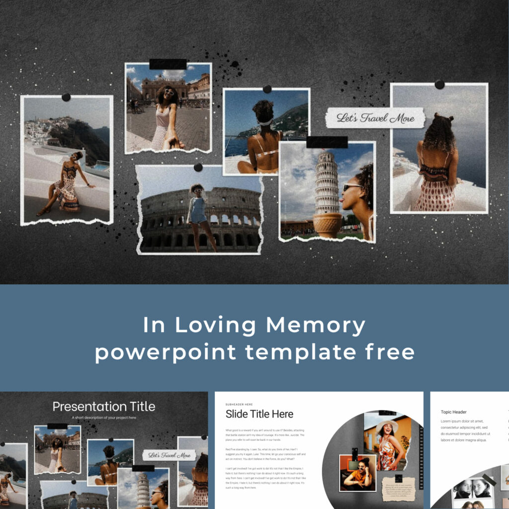 Free In Loving Memory Powerpoint Template – MasterBundles