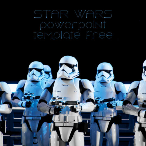 Images with Star Wars Powerpoint Template.