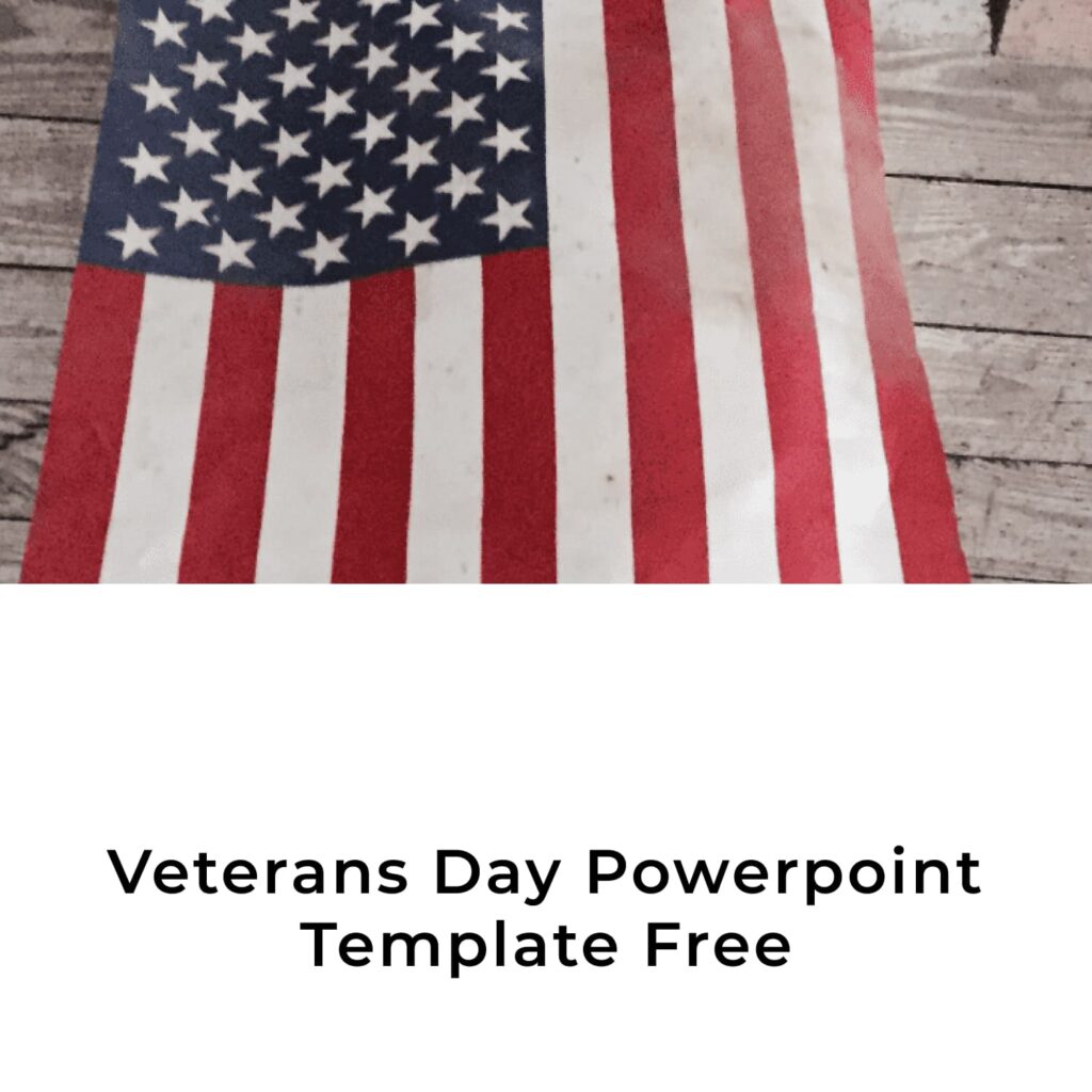 Veterans day slides for kids