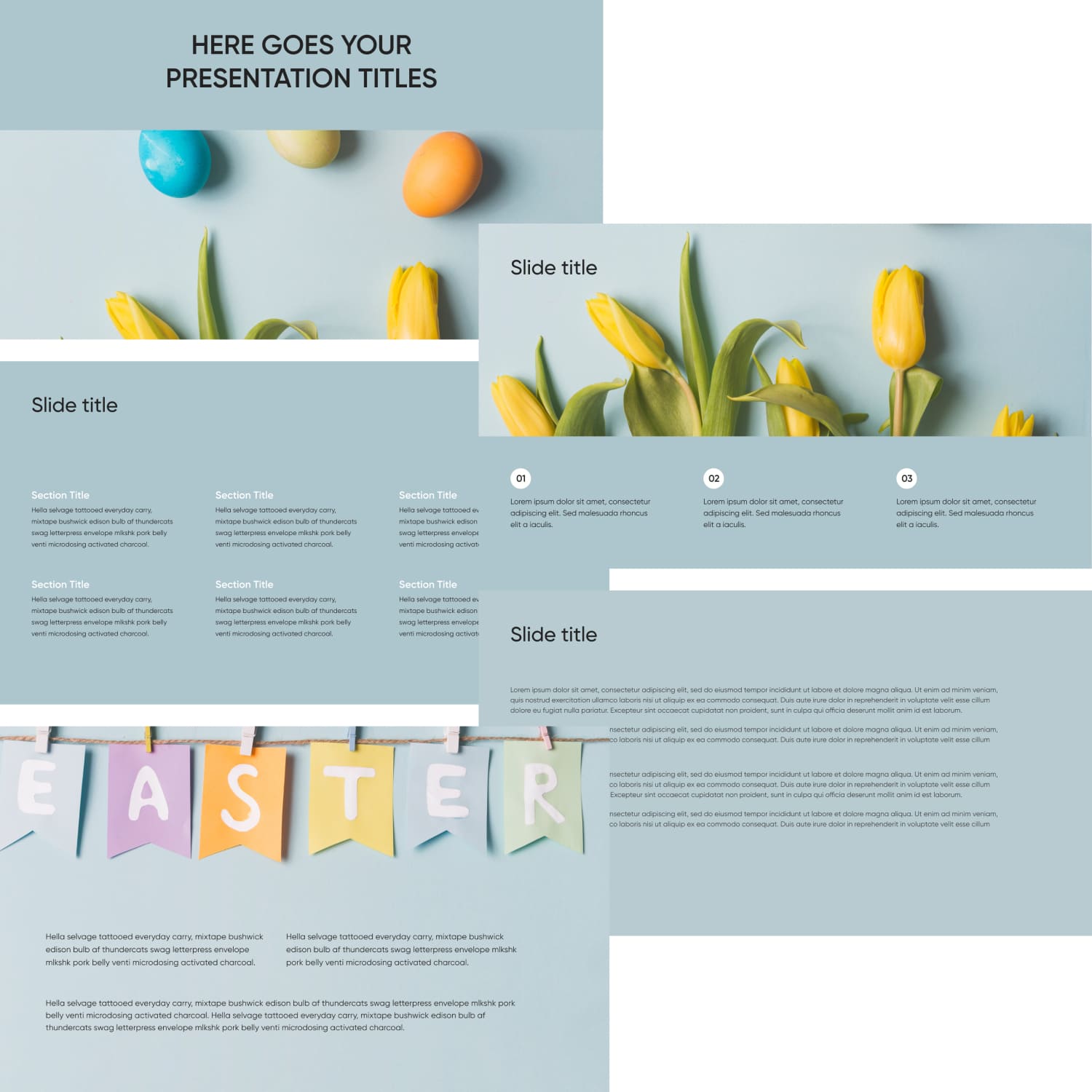 Free Easter Powerpoint Template 1500x1500 2.