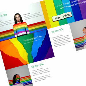 Free Bright LGBT PowerPoint Template – MasterBundles