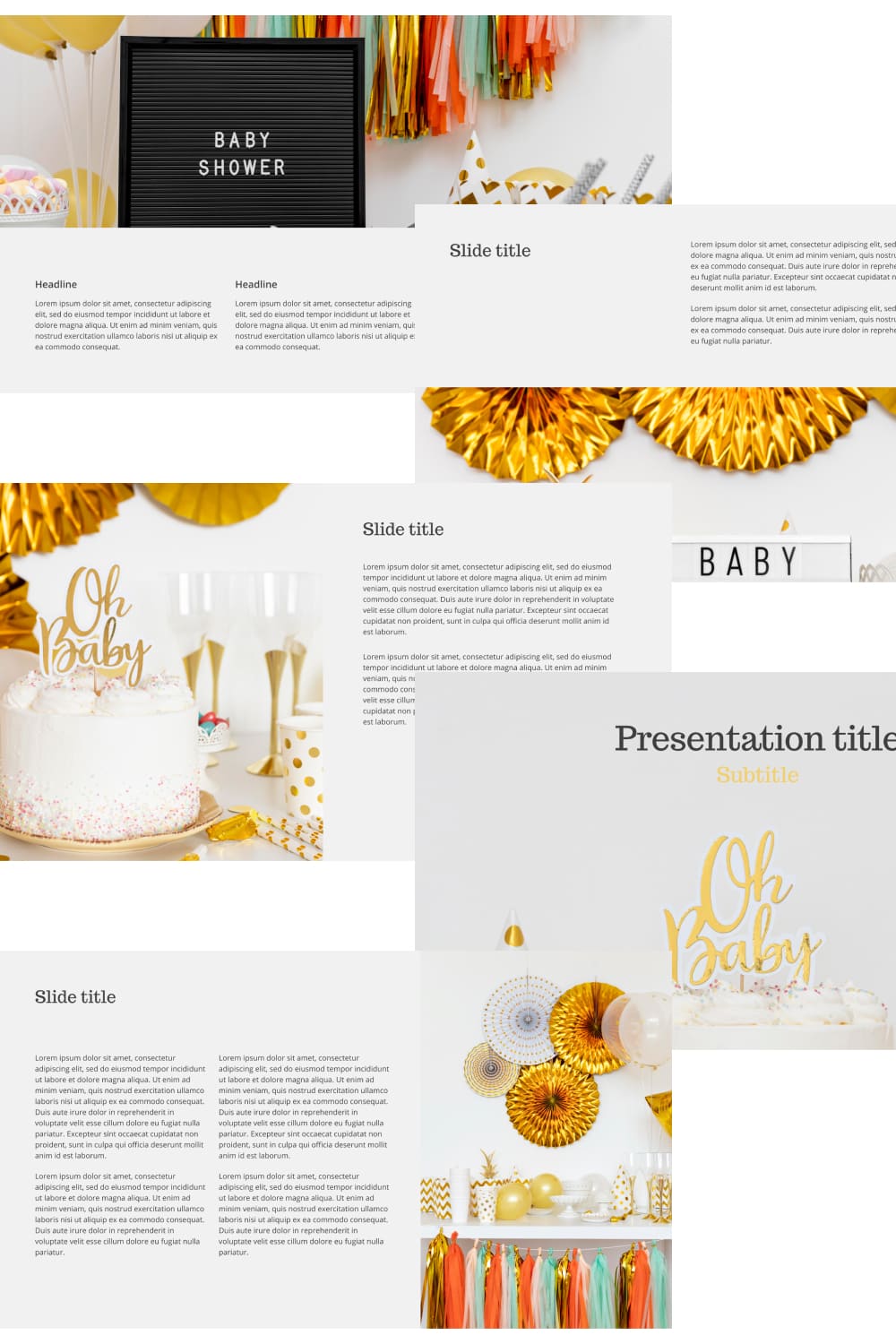 Pinterest of Baby Shower Powerpoint Template Free.