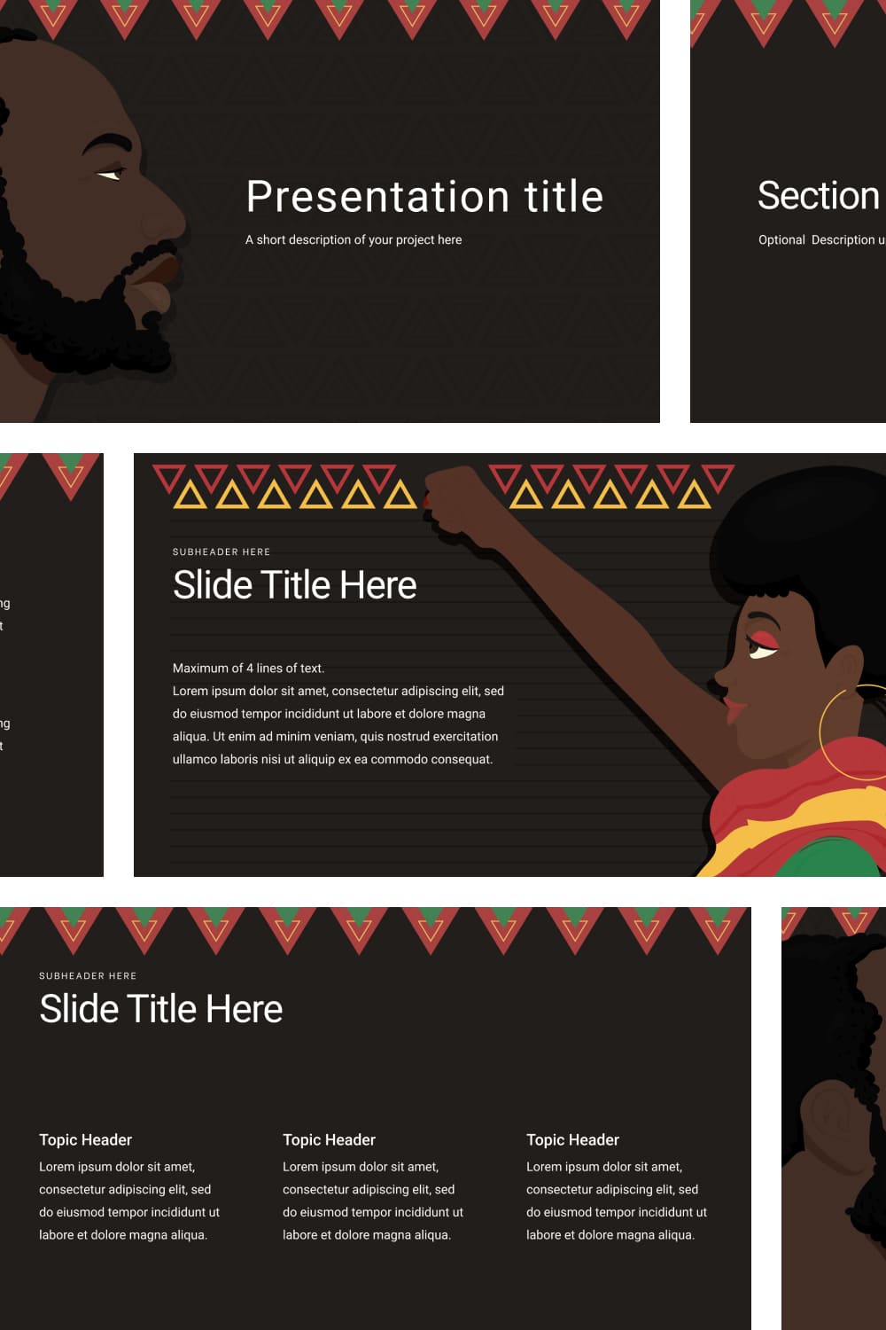 Pinterest Black History Powerpoint Template Free.