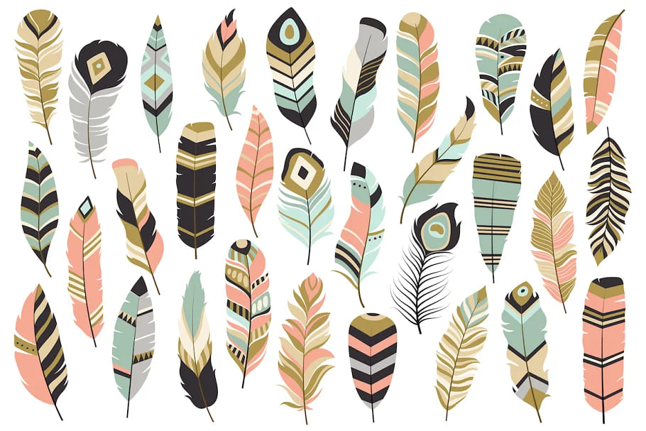 arrows feathers graphics.