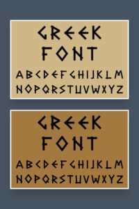 Black Letters In Ancient Style – MasterBundles