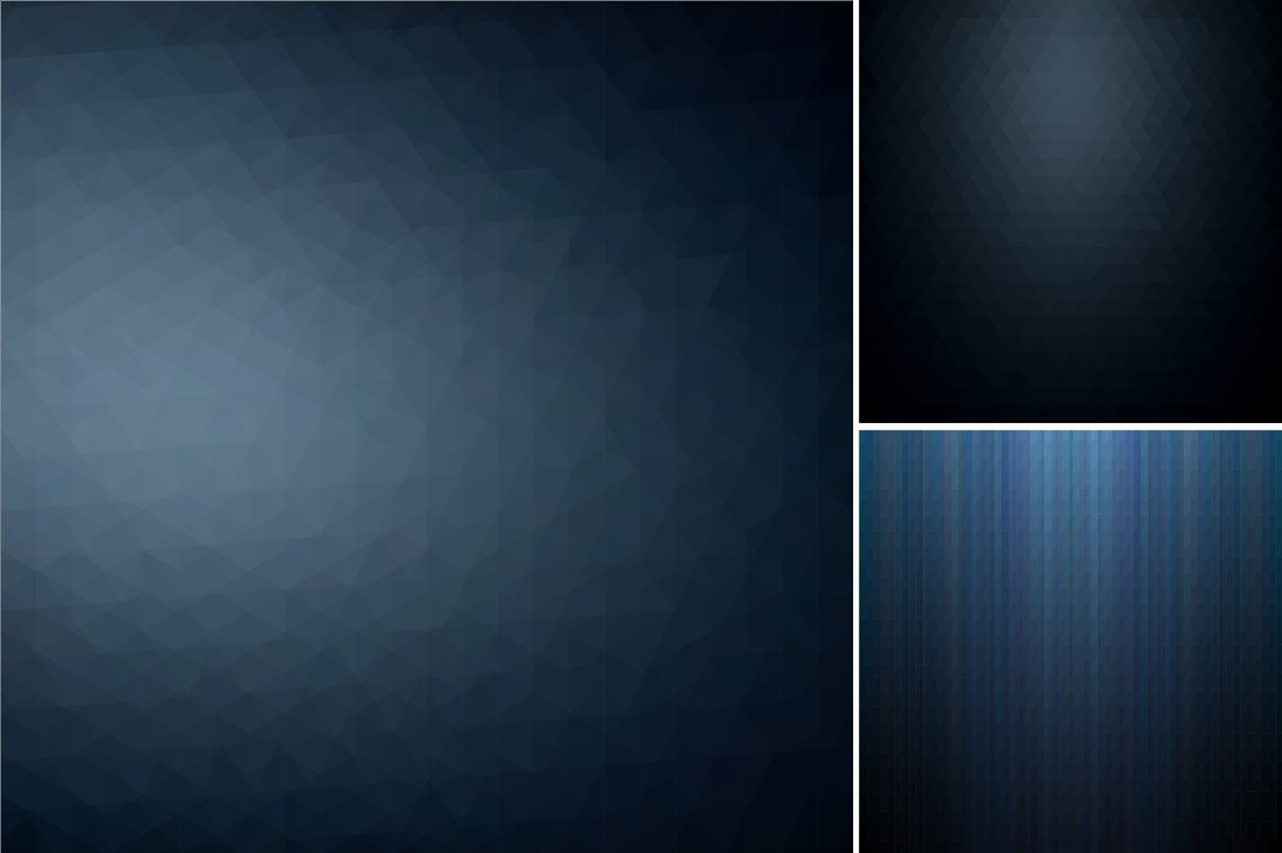 Dark blue backgrounds collection.