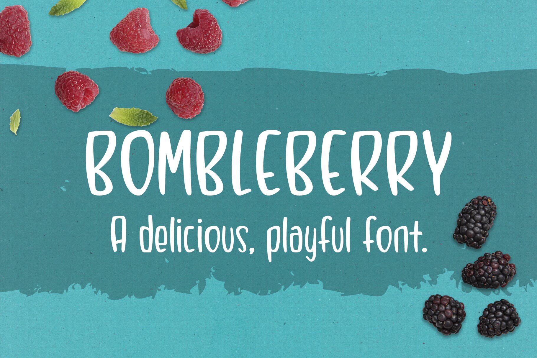 bombleberry playful and tasty handwritten font for personal use.