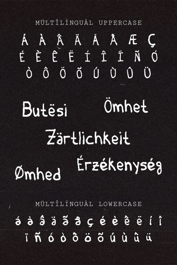 MasterBundles Briasco Rustic Free Font Pinterest multilingual support.