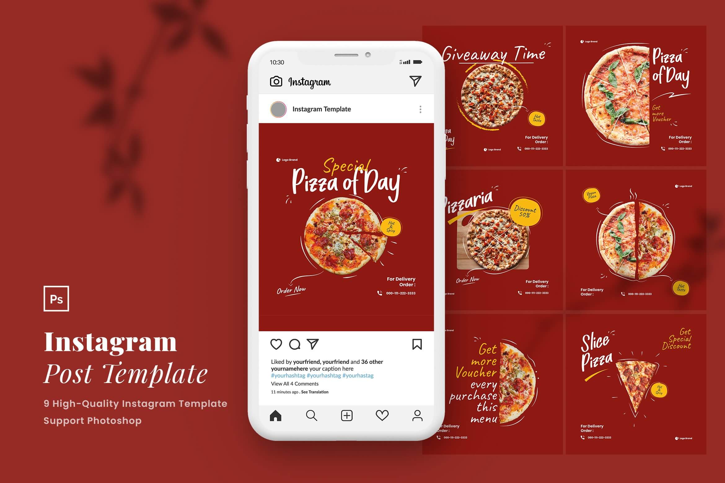bundle restaurant food instagram tasty pizza example.