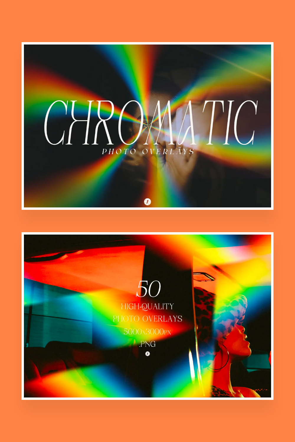chromatic photo overlays