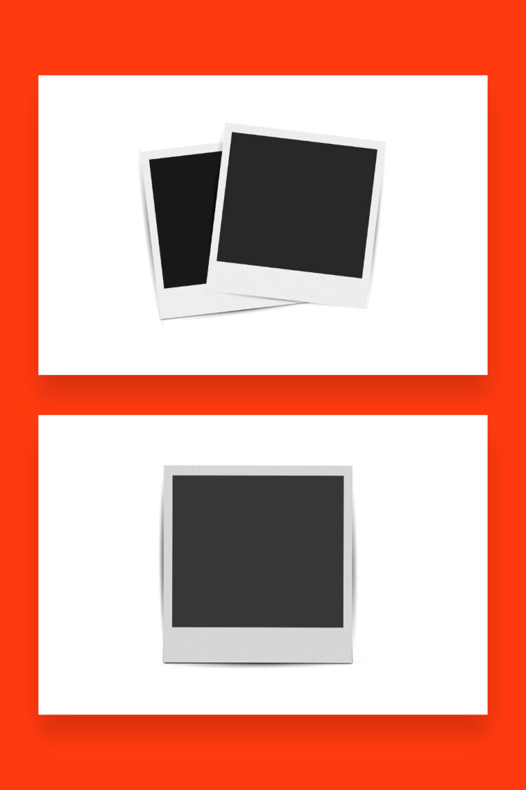 Collection Of Retro Photo Frames MasterBundles