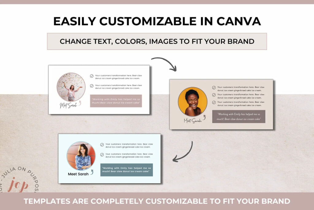 Course Sales Page Canva Template – MasterBundles